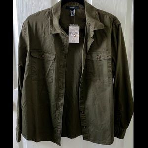 Forever 21 button front shirt
